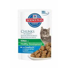 Hills Kitten Pouch Okyanus Balikli Yavru Kedi Mamasi 85 Gr