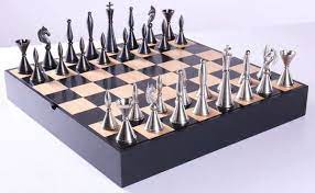 So a perfectly reasonably sized chess set to hang on your wall. 5 Of The Most Stylish Modern Chess Sets 2021 Reviews