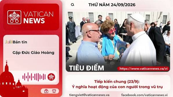 Radio thứ Năm 24/09/2026 - Vatican News Tiếng Việt