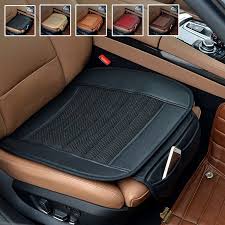 Car Seat Cushion Car Seat Covers Suninbox Car Interior Seat Covers Pad Mat Bamboo Charcoal Breathable Comf Leather Car Seat Covers Car Seats Car Seat Protector