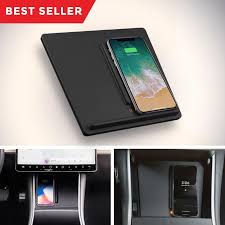 Taptes Wireless Charging Pad For Tesla Model 3 Wireless Charging Pad Tesla Phone Charger