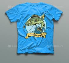 Fishing Club T Shirt Design Template T Shirt Design Template Tshirt Designs T Shirt