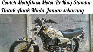 See more of rx king modif on facebook. Contoh Modifikasi Motor Rx King Standaran Keren Youtube