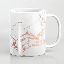 Buy White Rose Gold Marble Coffee Mug By Printapix Worldwide Shipping Available At Society6 Com Just One O Rose Gold Kitchen Rose Gold Marble Rose Gold Decor
