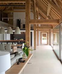 Modern Barn You Me If I Could Live In Any House It Would Be In A Renovated Barn Like This It Would Have Concret Barn House Design Barn Living Barn Interior