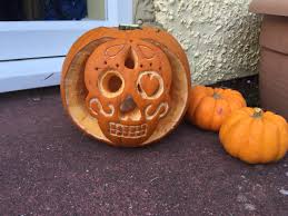 Cute and unique handmade resin sugar skull & pumpkin pins! Surprisingly Simple Sugar Skull Pumpkin The Brezel Diaries