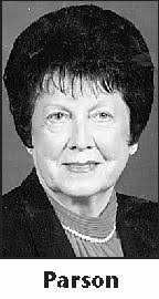 WILMA PARSON Obituary (1925