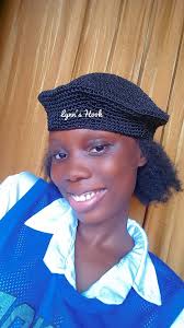 Wee beret and pram coat with my trademark buttons ☺️