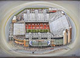 Old Trafford Manchester United Painting By D J Rogers Choose your favorite manchester united paintings from millions of available designs.