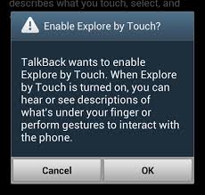 To unlock your phone if talkback isenabled, please do the following. How To Fix Lock Screen Issues When Talkback Explore By Touch Are Enabled On Your Samsung Galaxy Note 2 Samsung Galaxy Note 2 Gadget Hacks