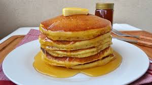 Put 100g plain flour, 2 large eggs, 300ml milk, 1 tbsp sunflower or vegetable oil and a pinch of salt into a bowl or large jug, then whisk to a smooth batter. How To Make American Pancakes Easy Homemade Pancake Recipe From Scratch Youtube