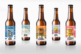 Monyo Craft Beer Label Design On Behance Craft Beer Label Design Beer Bottle Labels Design Craft Beer Labels