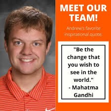 Meet our team! This week we would like to recognize teacher Andrew  Ellingson. Here are some fun facts about Andrew! 🔸 Favorite treat:  Doughnuts 🍩 🔸 Favorite class from childhood: Math 🔸