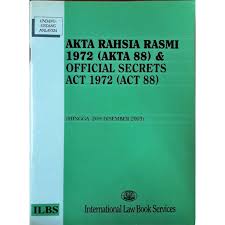 Official secrets act 1972 act 88. Akta Rahsia Rasmi 1972 Akta 88 Official Secrets Act 1972 Act 88 Shopee Malaysia