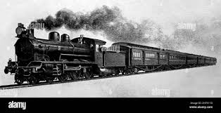 Japanese vintage train hi-res stock ...