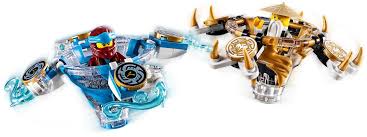 במהלך הלחימה, נינג'ה אחד מגורש אל מימד . Lego Ninjago 70663 Spinjitsu Nya And Wu Brick Master