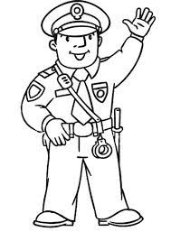 Polizei 1 Ausmalbilder Malvorlagen