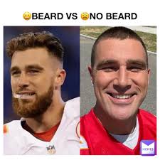😳 Travis Kelce cut it all off! Weigh in… 🤔BEARD vs NO BEARD  #TheMorningGrindWithShayAndShyne