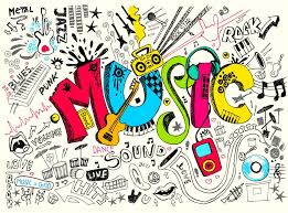 Rock Jazz Music Background Vector Free Vector Graphic Download Music Doodle Music Art Art Music