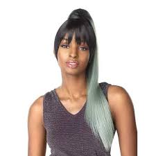 A ponytail is one of the most popular of the hair styles with bangs. How To Do High Ponytail With Bangs For Black Hair Natural Girl Wigs