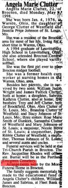 Angela M. Clutter (1976-1998)