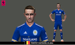 He made his belgian pro league debut at 14 september 2014 as a starter against club brugge.in july 2017. Timothy Castagne Pech Proevolutionchile Facebook