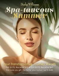 Spa-taneous summer at Burke Williams!