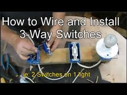 They are always installed in pairs and use special wiring connections. How To Wire And Install 3 Way Switches Youtube