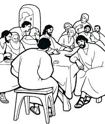 This entry was posted in religious easter coloring page and tagged jesus washes feet. Easy Last Supper Coloring Page Novocom Top