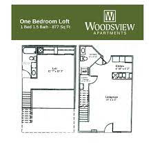 1 bedroom loft floor plans. One Bedroom Loft Woodsview Apartments