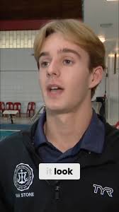 Chaminade junior, Max Van Stone, has been diving since he was 4 years old.  Now he celebrates his third consecutive state diving championship. #stlnews  #chaminade #diving #stlouis