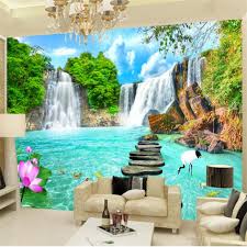 Gambar sketsa air terjun arsiran. 29 Pemandangan Air Terjun 3d Kumpulan Gambar Pemandangan