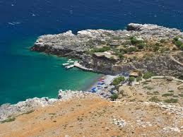 The taverna is on seafront but for the best beaches, marmara and glyka nera, you'll walk or be taken by. Marmara Beach Crete