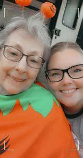 Can someone take the filter off my grandma in the middle of the first pic?  This is what her face looks like without the filter! TIA!!