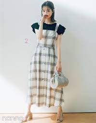 西野七瀬のワンピース見えセットアップで着回し１ ７ ファッションアイデア ファッション 半袖ドレス