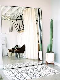 Cheap Living Room Mirrors Oversized Wall Mirror Cute Cactus And A Rug Large Mirror Living Large Living Room Mirrors Minimalist Bedroom Home Decor Home