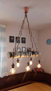 Diy Holzstamm Lampe Holzstamm Wohnzimmerlampe Altholz