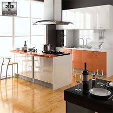 kitchen set 4 3d model furniture on hum3d