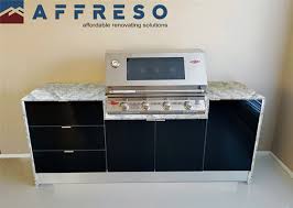 Stainless steel model price includes $300 savings. Cheap Outdoor Kitchen Packages Budget Outdoor Alfresco Kitchens