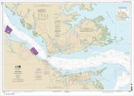 York River Yorktown And Vicinity Chart 12241