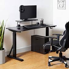 Maybe you would like to learn more about one of these? Amazon Basics Height Adjustable Gaming Desk With Raised Monitor Shelf Black Pricepulse