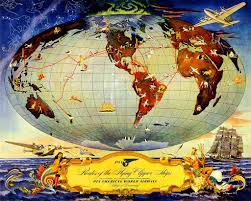 Routes Of The Flying Clipper Ships Jigsaw Puzzle Poster Prints Vintage Posters Travel Posters