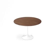 Dark Walnut Wood Tulip Dining Table Round Tulip Dining Table Round Dining Table Dining Table Height