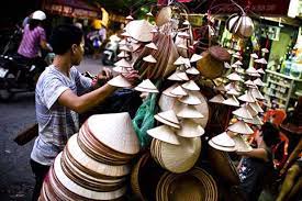 Conical Hat Making In Hue