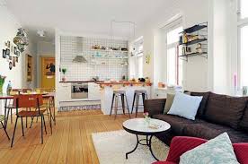 outstanding kitchen living room open