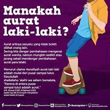 Kedua aurat yang terkait dengan pandangan orang. Sampai Mana Aurat Lelaki
