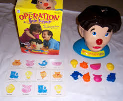 Operation Brain Surgery Family Game Electronic Talking Milton Bradley 2001 Miltonbradley Brain Surgery Family Games Surgery