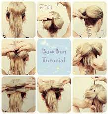 5 Diy Hair Bow Ideas And Creations Collection Long Hair Ponytail Diy Hairstyles Hair Bow Bun Tutorial