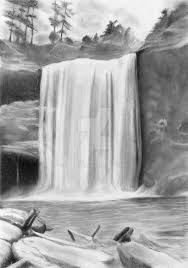 800x625 draw waterfalls by diana how. Art Waterfall Drawing Pencil Novocom Top