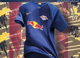 Yellow shorts and blue stockings completes the away uniform of the german football club. Football Soccer Futbol Dierotenbullen Rbleipzig Rb Leipzig 18 19 Nike Away Kit Mens Tops Yellow Shorts Men S Polo Shirt